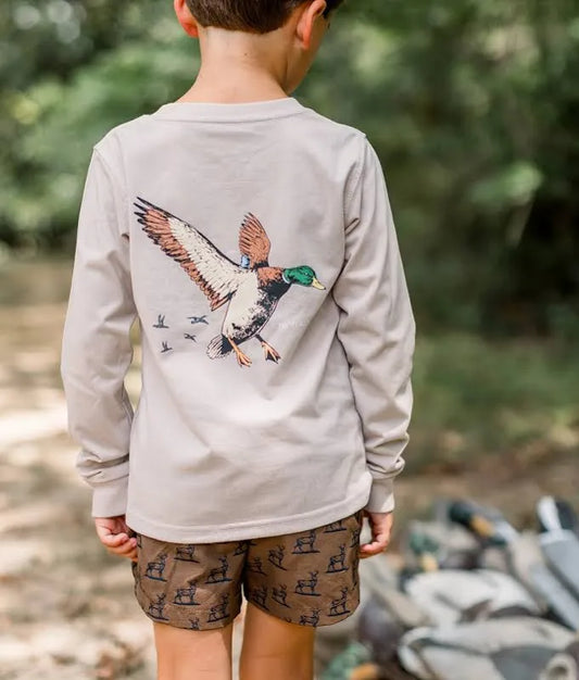 Boys Quail LS Linen