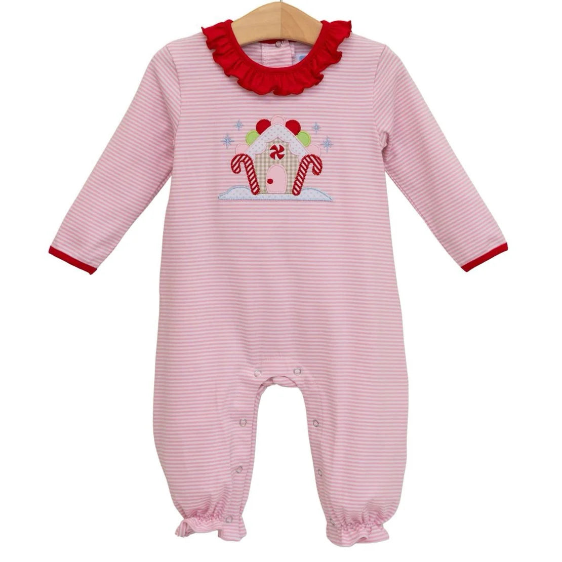Gingerbread House Romper
