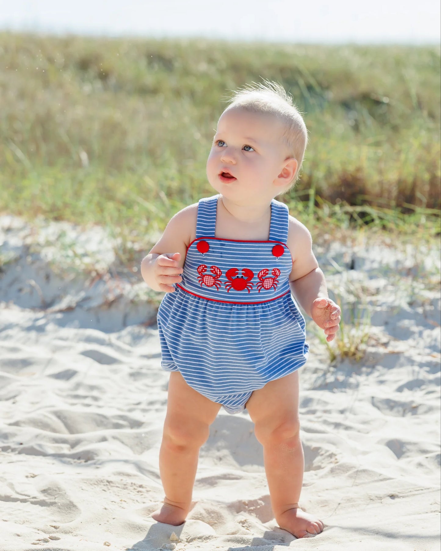 Coastal crab sunsuit