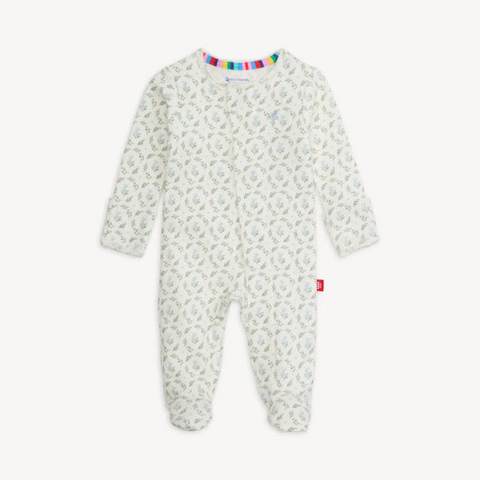 Eloise organic cotton footie