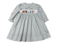 Nativity Smocked L/S Dress