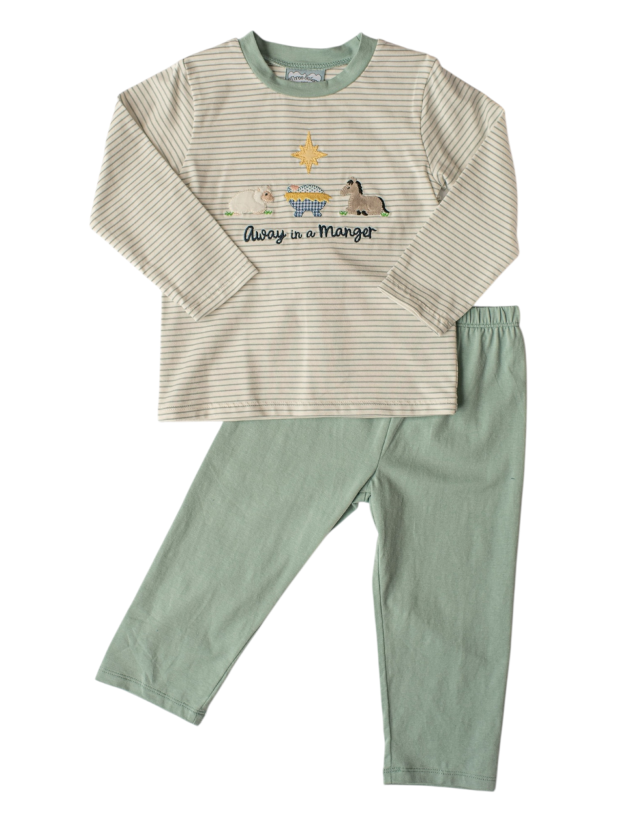 Away in a Manger Pant Set