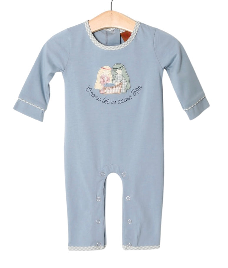 Nativity boys romper