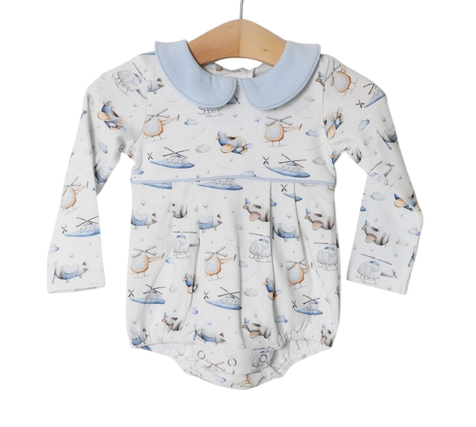 Jayden boys airplane bubble