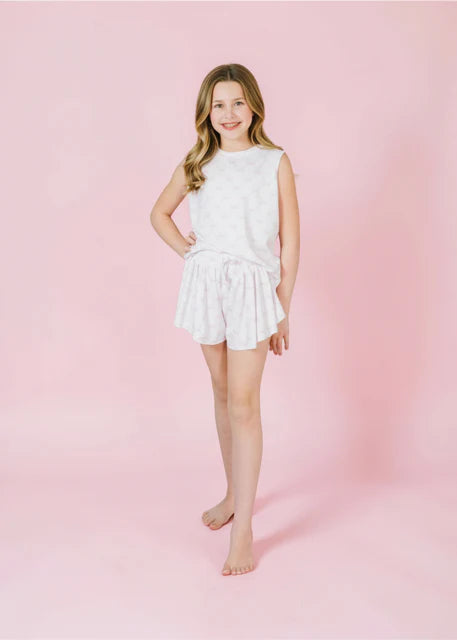 Lollie Set in pink Coquette Bows