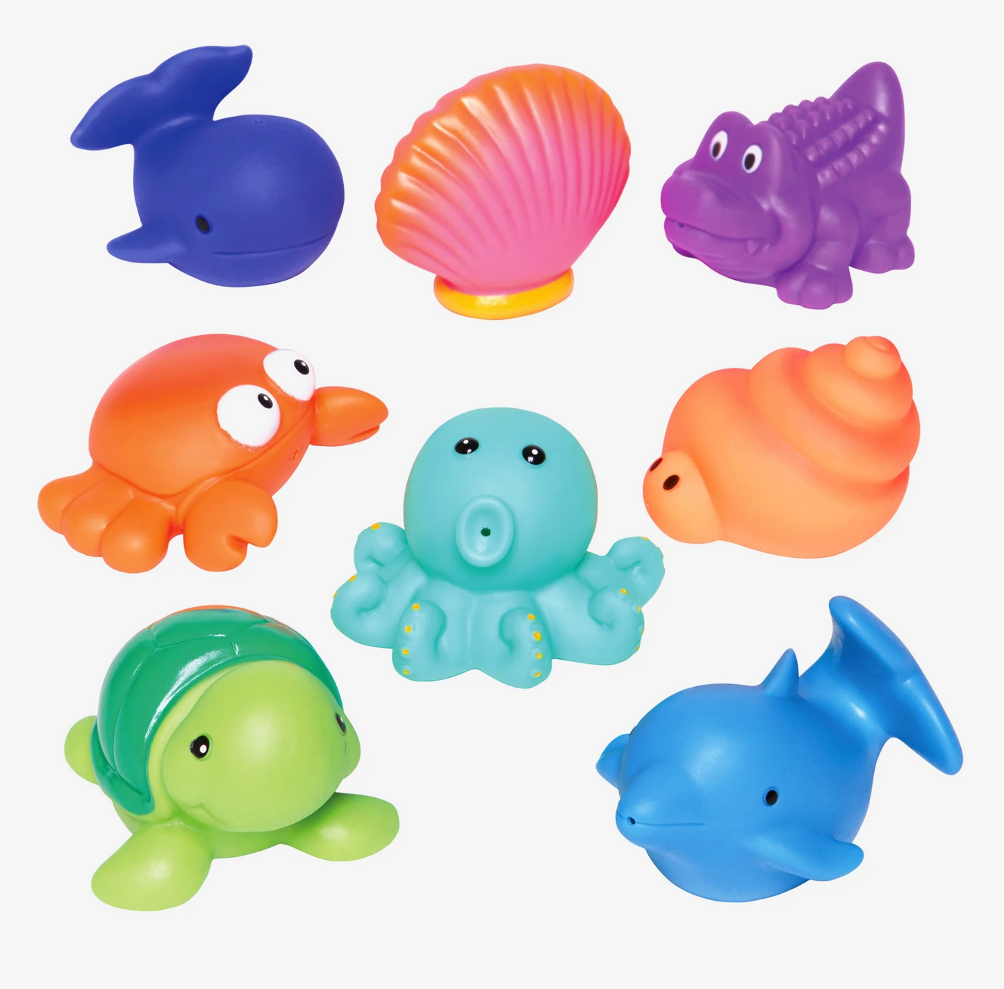 sea party bath toys