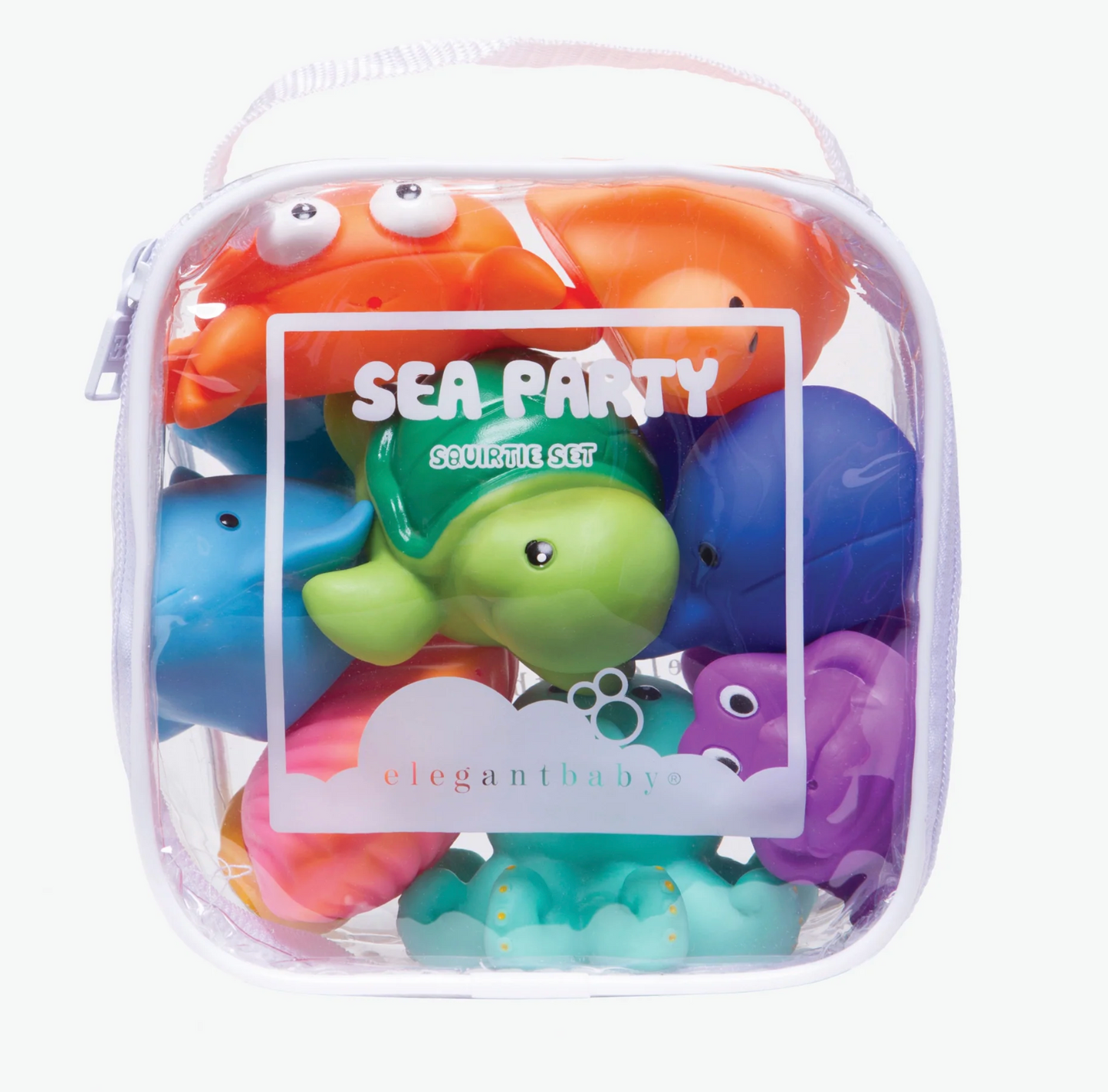 sea party bath toys