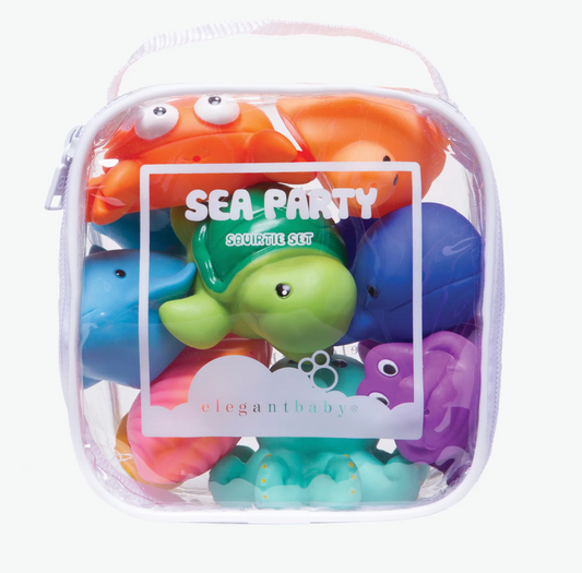 sea party bath toys