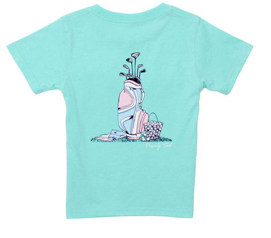 Girls golf clubs seafoam