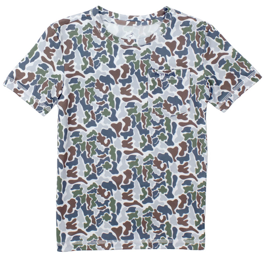 Ravine pocket tee terra camo