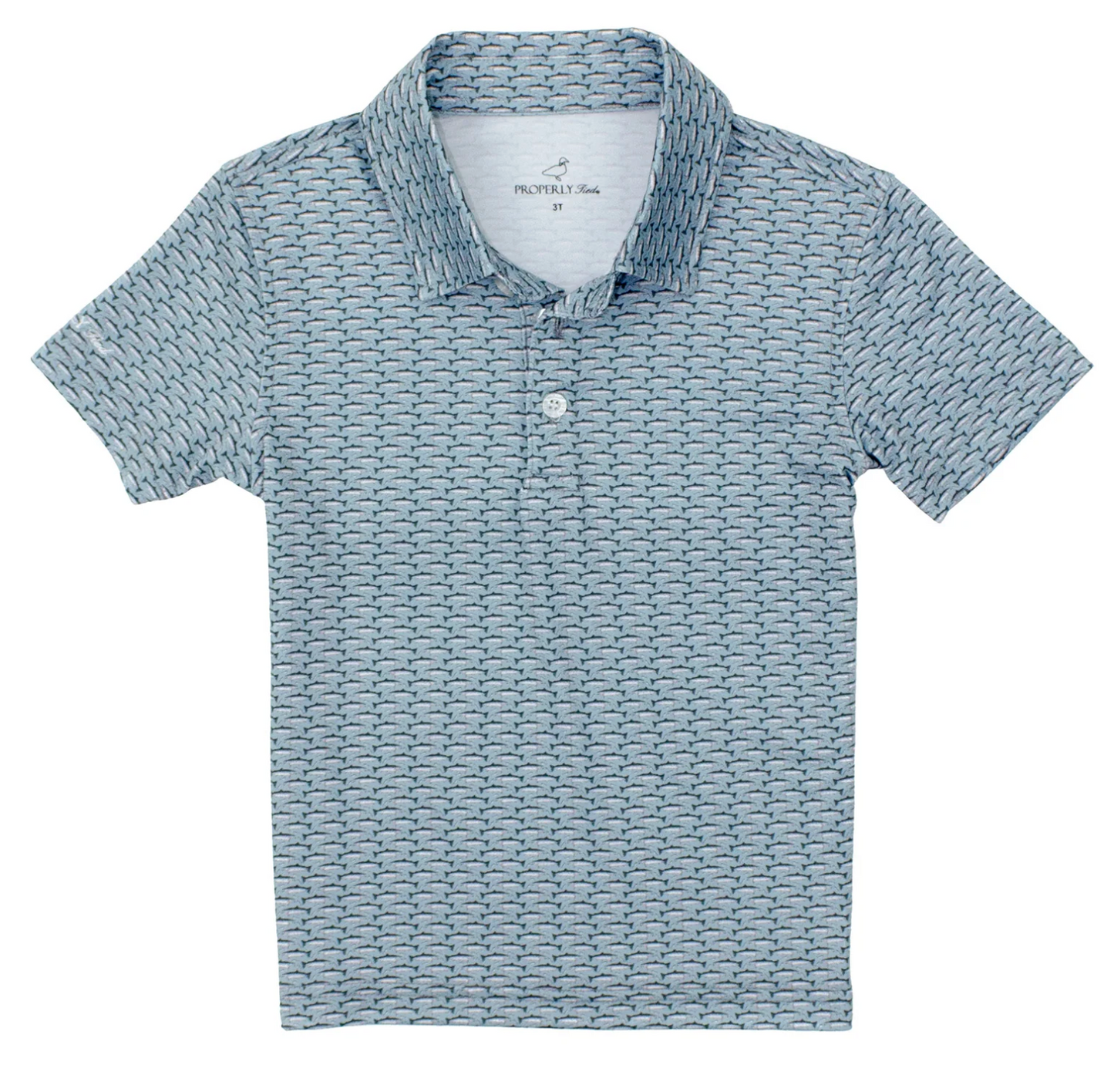 Boys trout stream polo