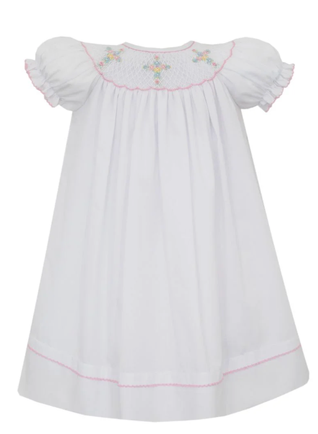 Cross White batiste bishop