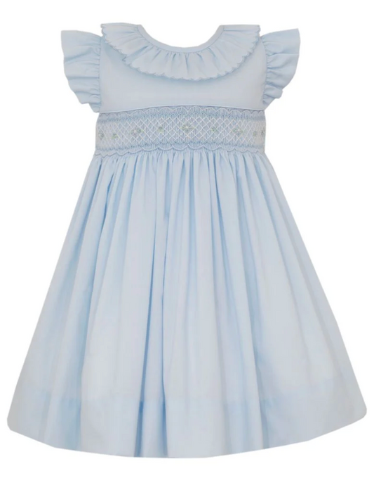 Amelie Lt blue swiss bishop