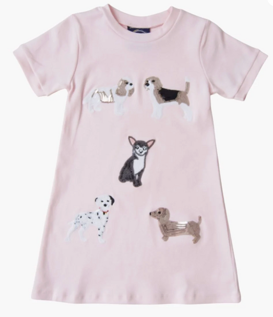 puppy sparkle dress