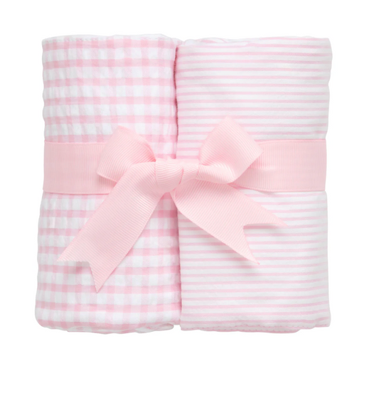 Set of Two Burps, Pink Basics