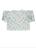 Heart puff sleeve top