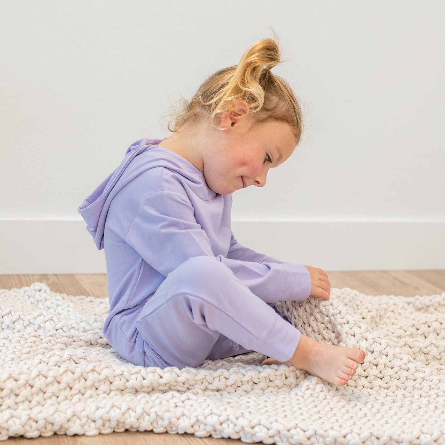 Hooded Jogger Set lavender