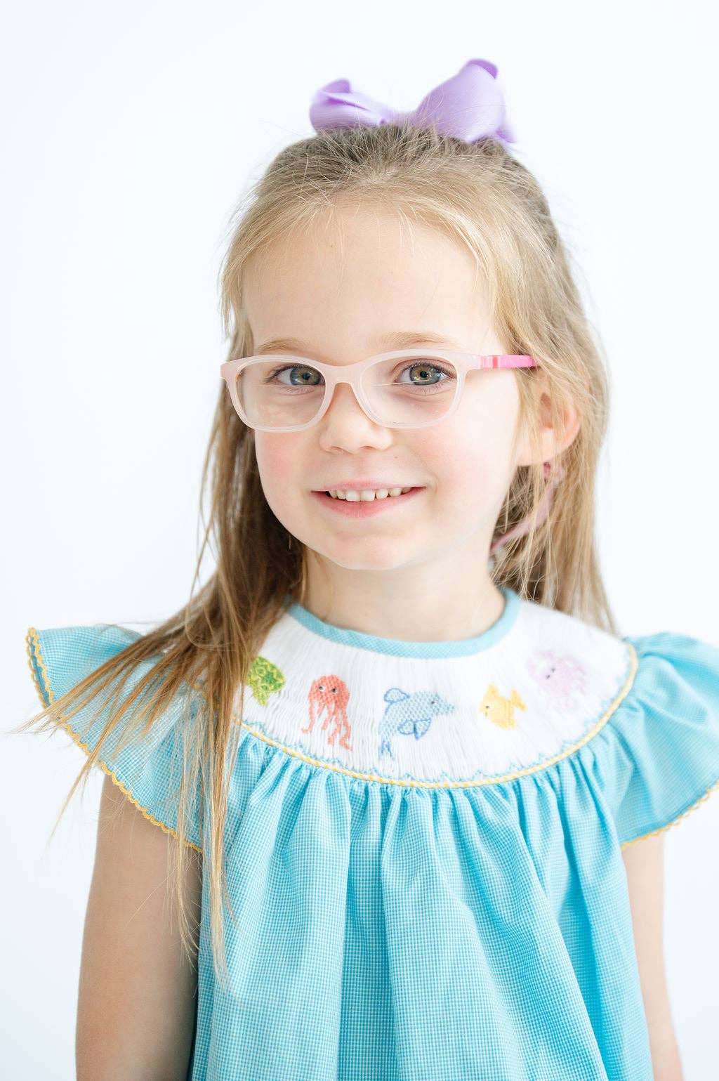 Sea Animals Smocked Helen Dress