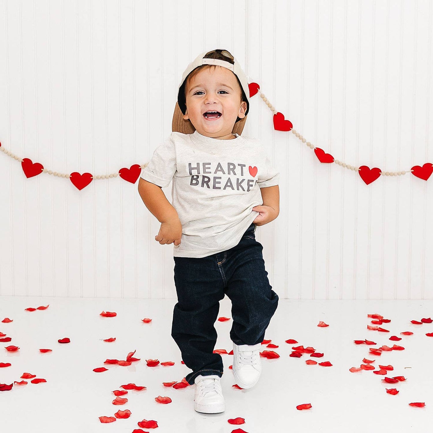 Heartbreaker Valentine's Day Short Sleeve T-Shirt - Boys