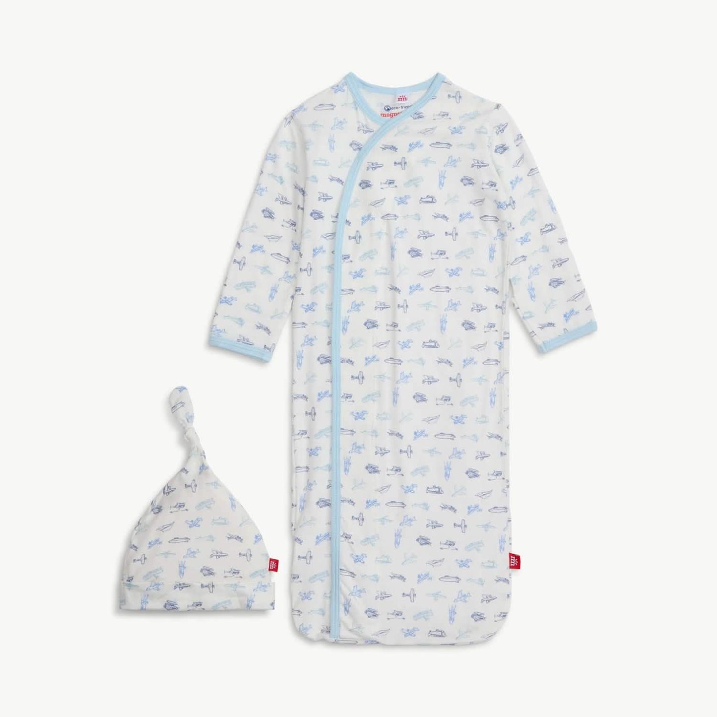 Airplanes Magnetic Gown set