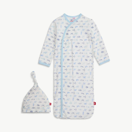 Airplanes Magnetic Gown set