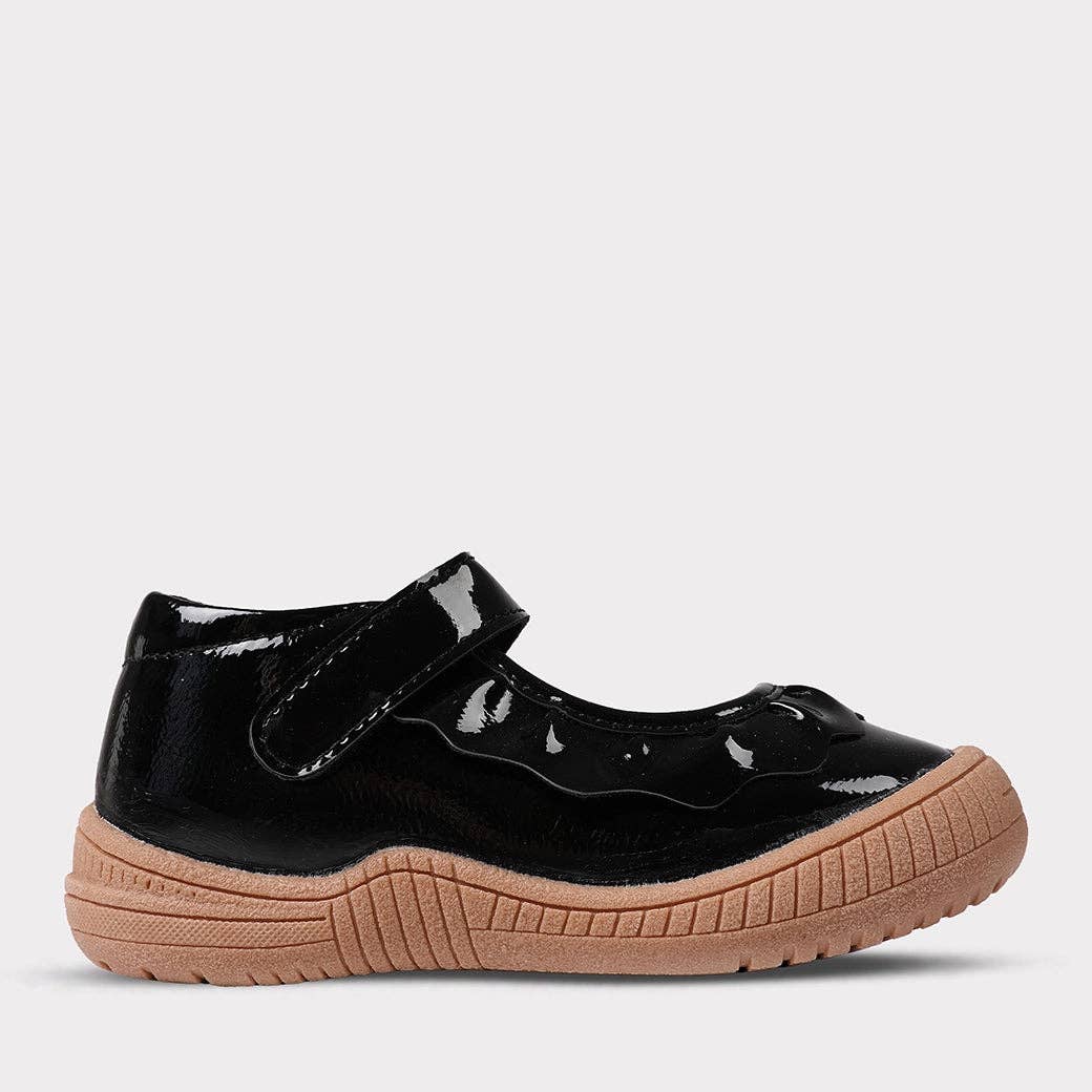 Amina Girls Hook & Loop Shoe