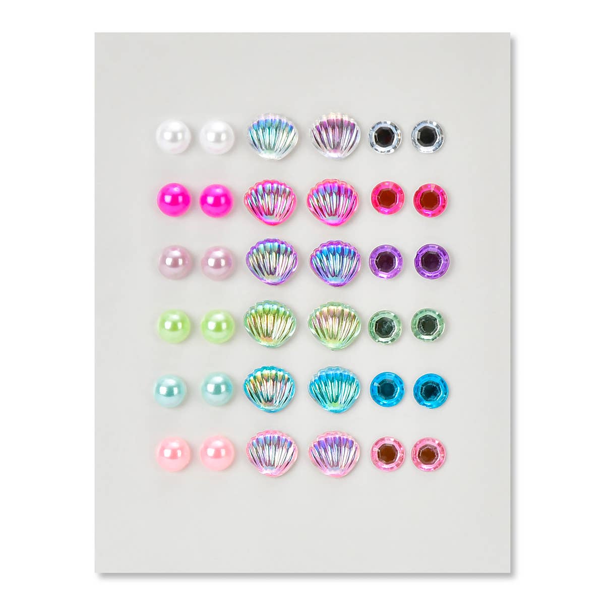 Mermaid Vibes Stick-on Earrings