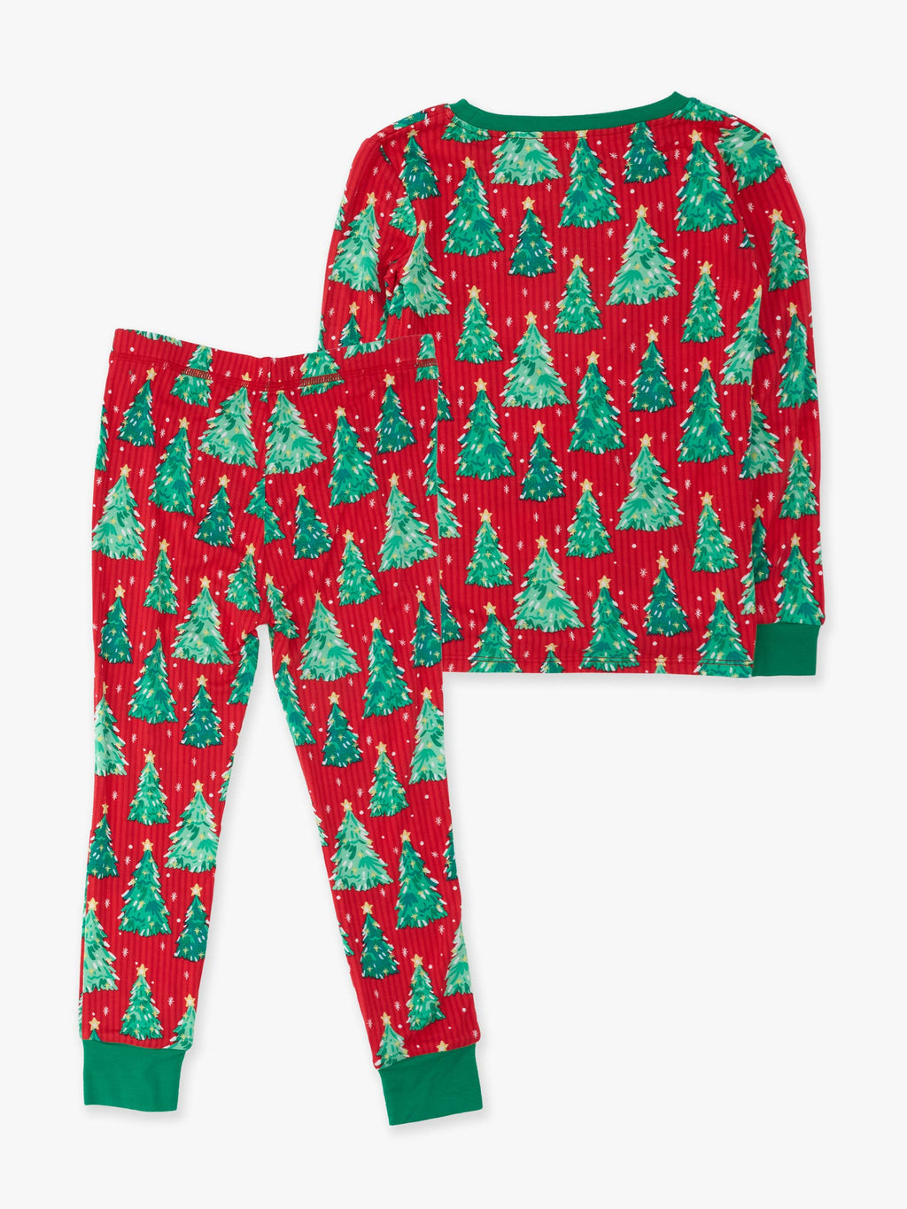 SoftSnooze™ Kids Bamboo Viscose O Christmas Tree Long Sleeve Pajama Set