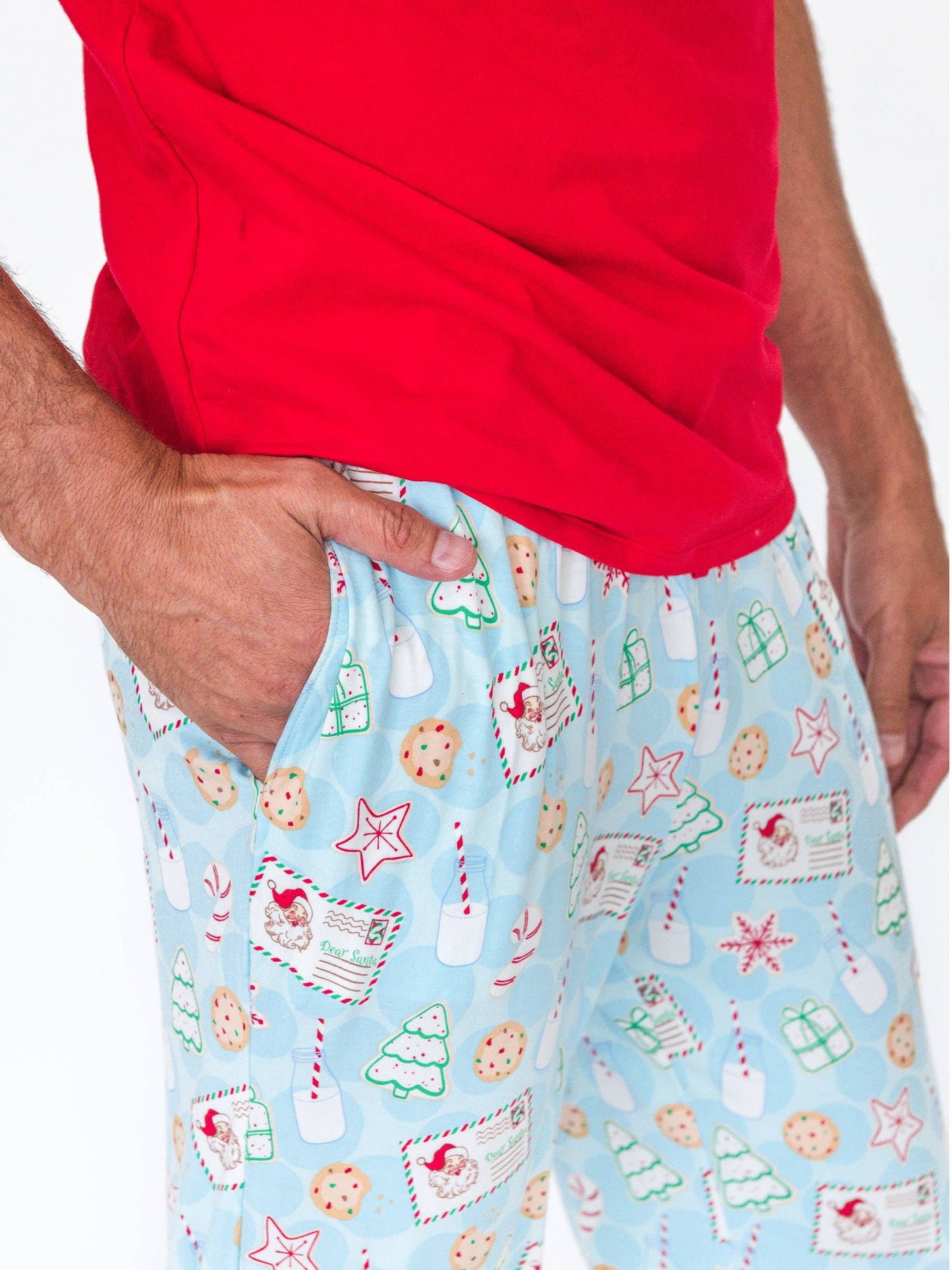 SoftSnooze™ Adult Bamboo Viscose Santa Sweets Pajama Pants