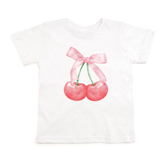 Cherry Cute Short Sleeve T-Shirt - Kids Clothing - Spring
