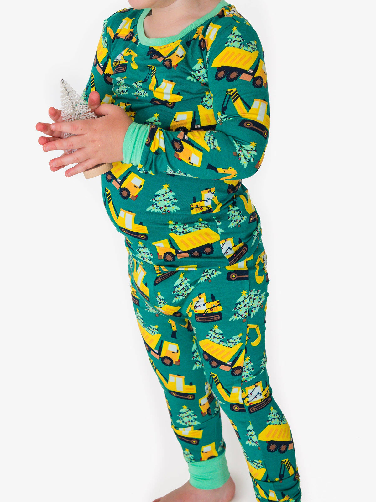 SoftSnooze™ Kids Bamboo Viscose Holiday Haul Long Sleeve Pajama Set