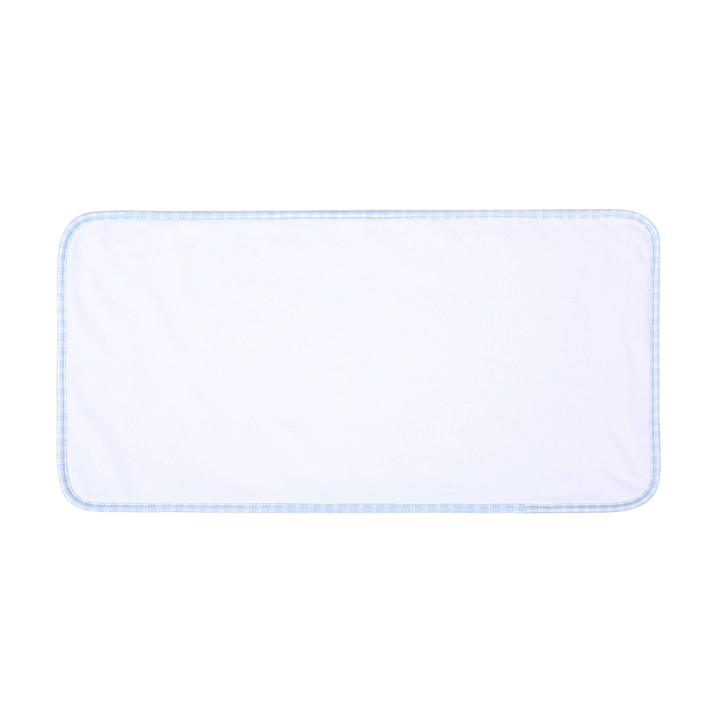 New Beginnings Blue Burp Cloth