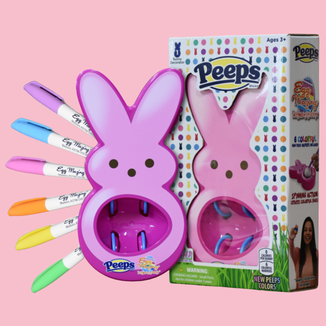 Eggmazing Egg Decorator - Pink Peeps Bunny - Easter Gift