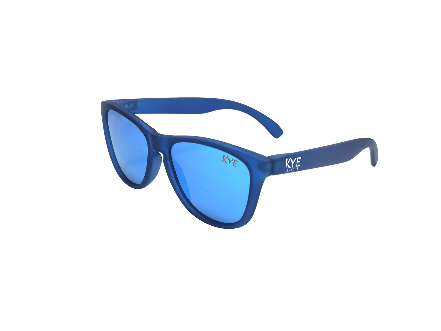 Kids Polarized Sunglasses | Blue Frog - Fits Ages 3-7