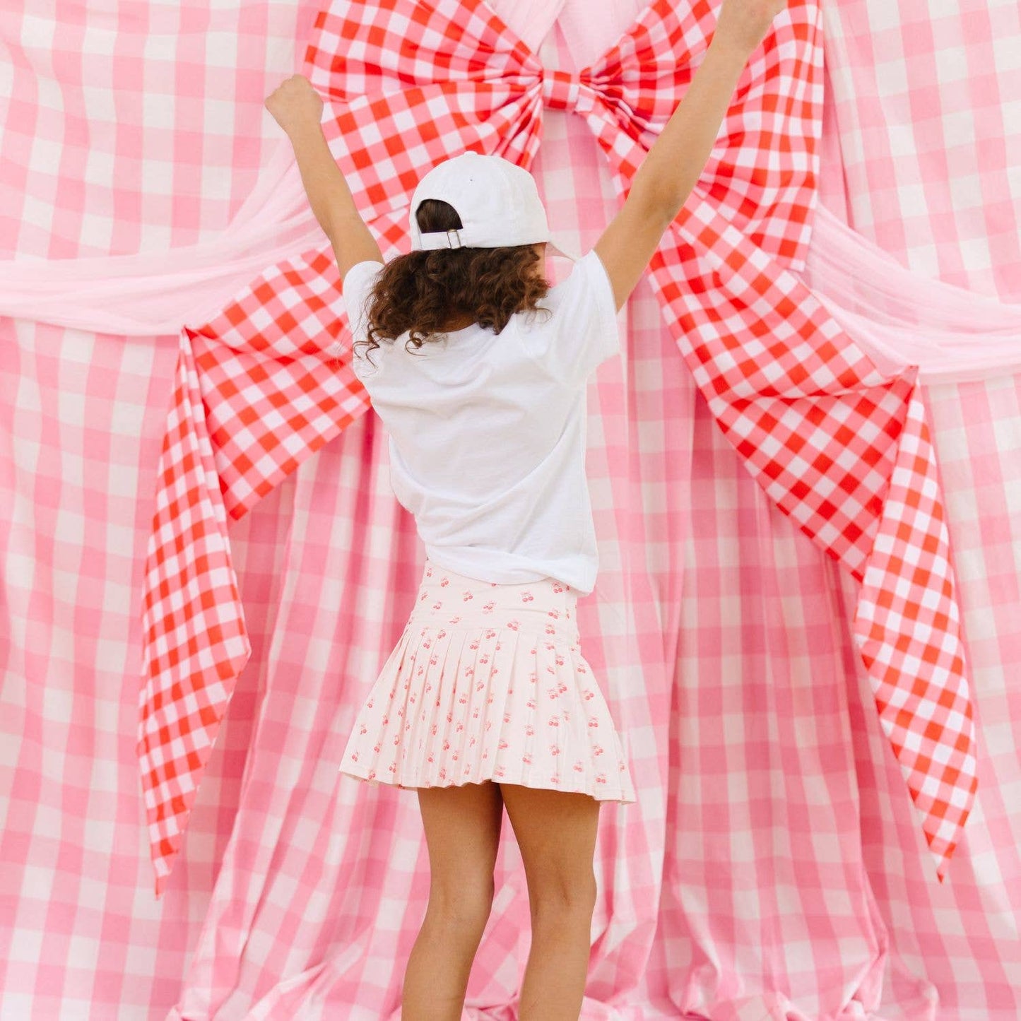 Cherry Cute Athletic Skort - Kids Clothing - Spring Summer