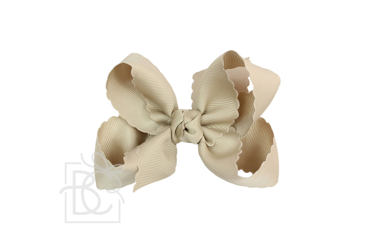 SCALLOPED EDGE BOW