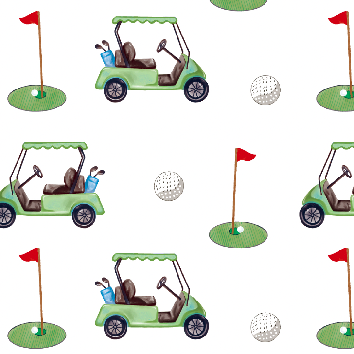 Muslin Quilt Baby & Kids Blanket Golf A Round