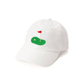 Golf Tee Front Flag Patch Baseball Hat - Kids Hair Accessory