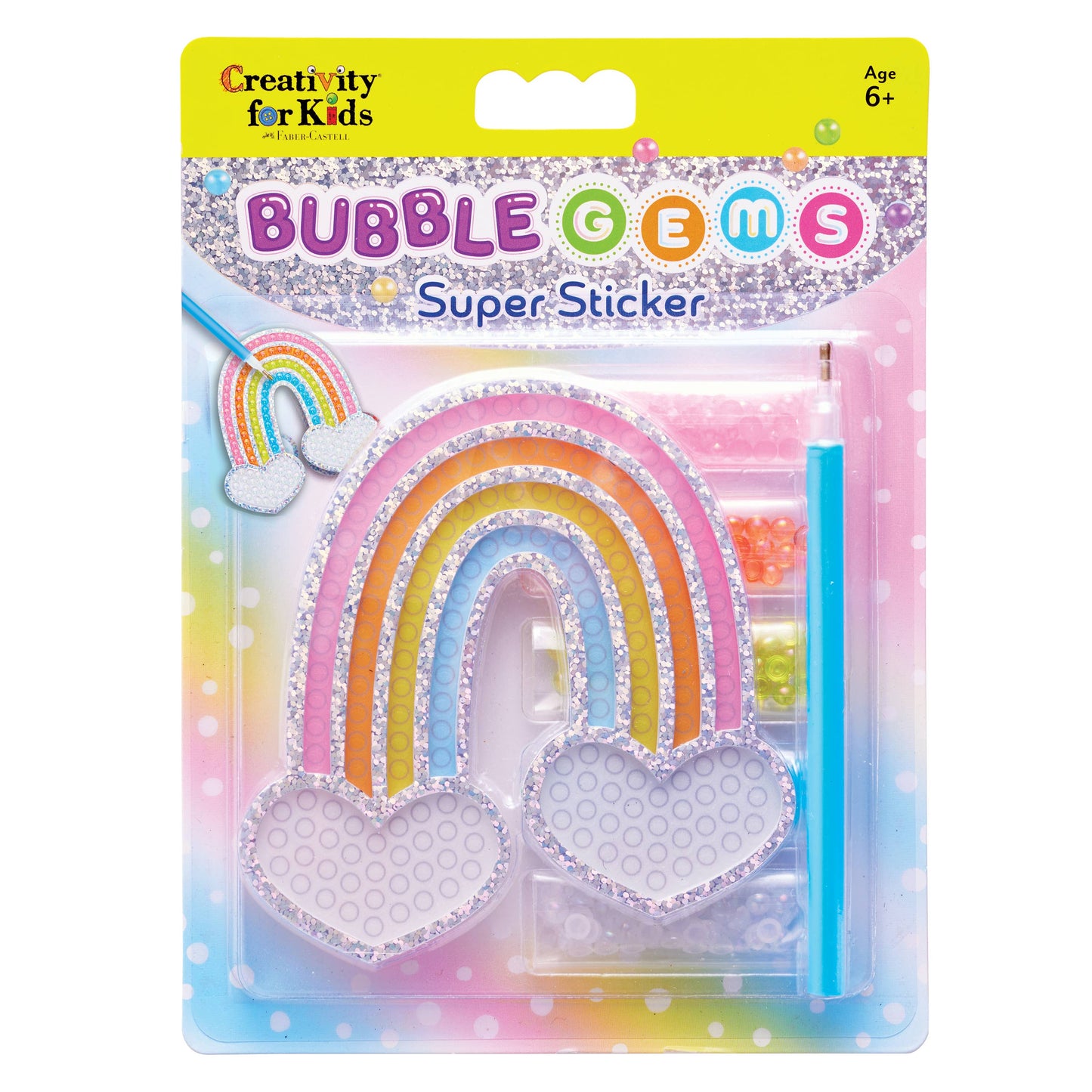 Bubble Gems Super Sticker Diamond Painting Kits for Kids