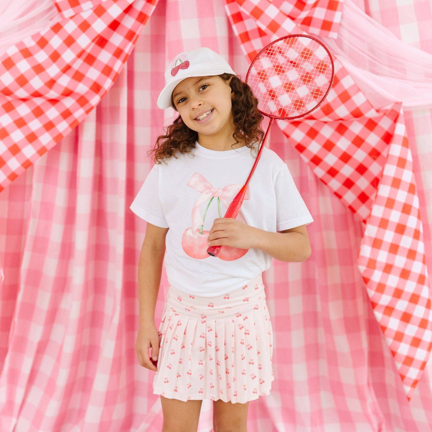 Cherry Cute Short Sleeve T-Shirt - Kids Clothing - Spring