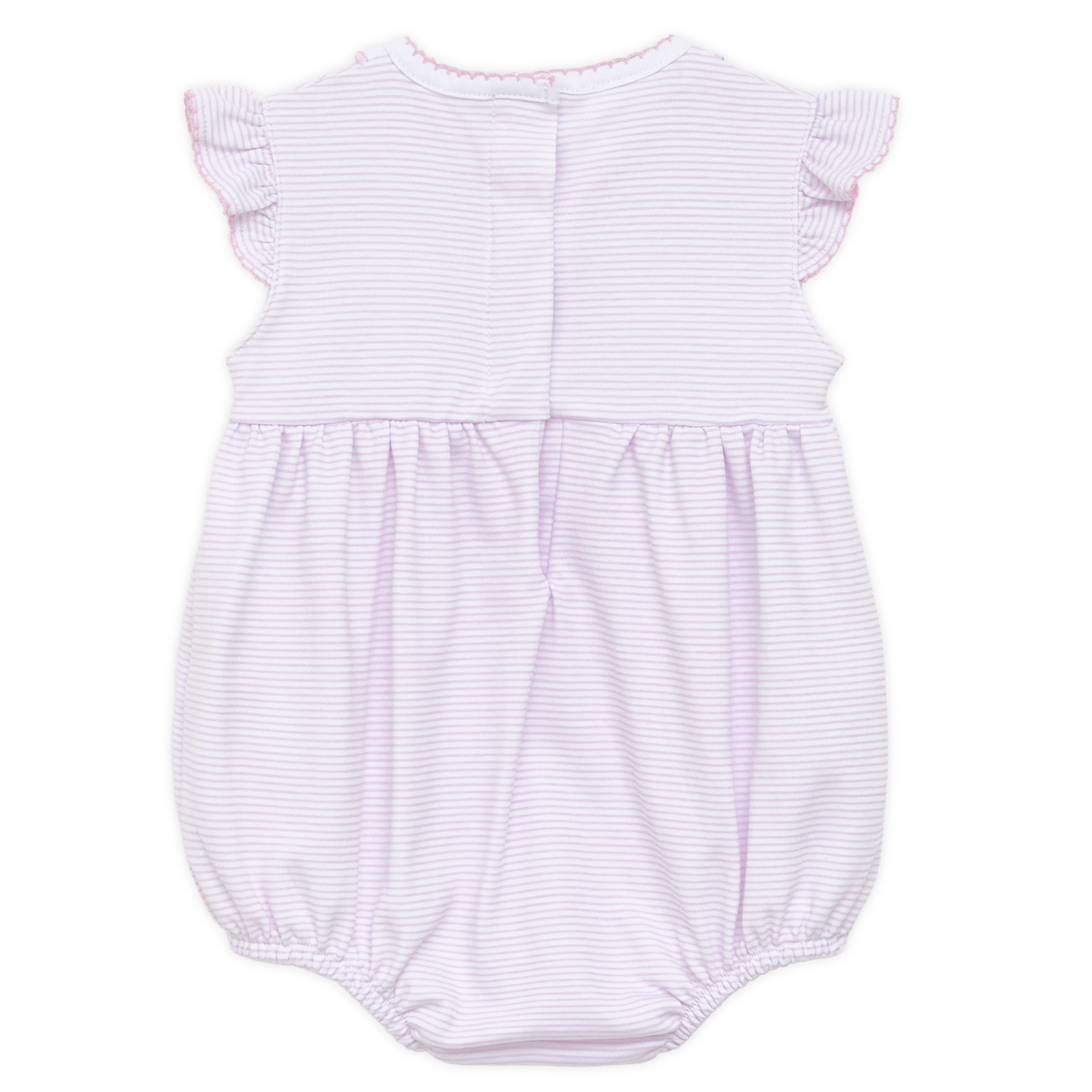 Julia Smocked Bubble - Pink