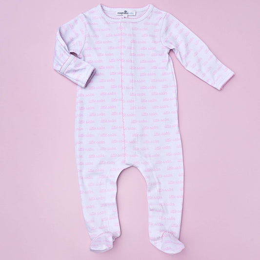 Little Sister Printed Footie