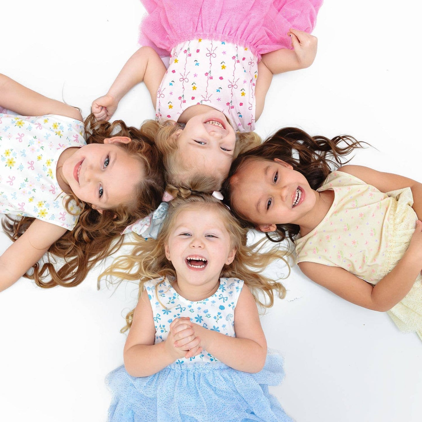 Sweet Floral Tank Tutu Dress - Girls Clothes - Spring