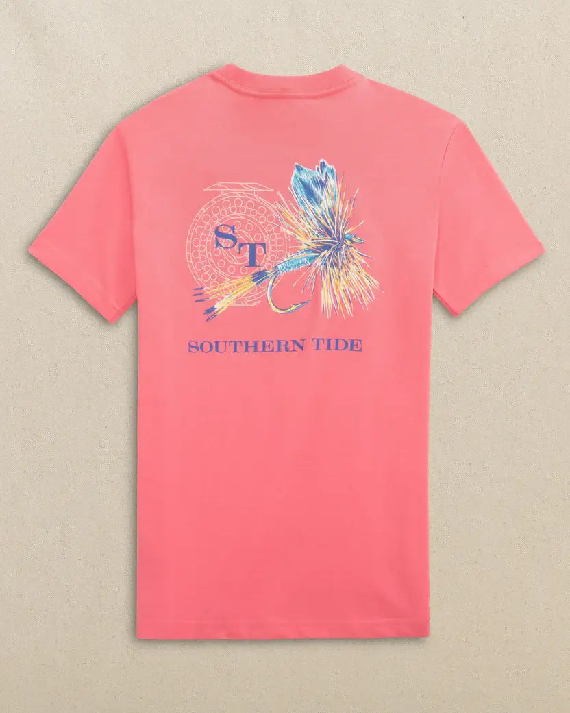 Y SS Reel Fly Adams Tee