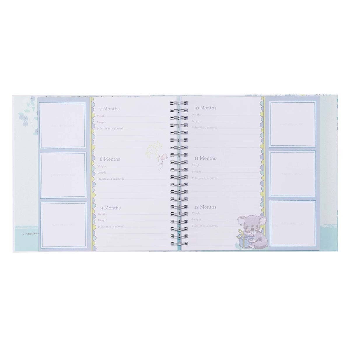 Memory Book Our Baby Boy's First Year Padded Hardcover