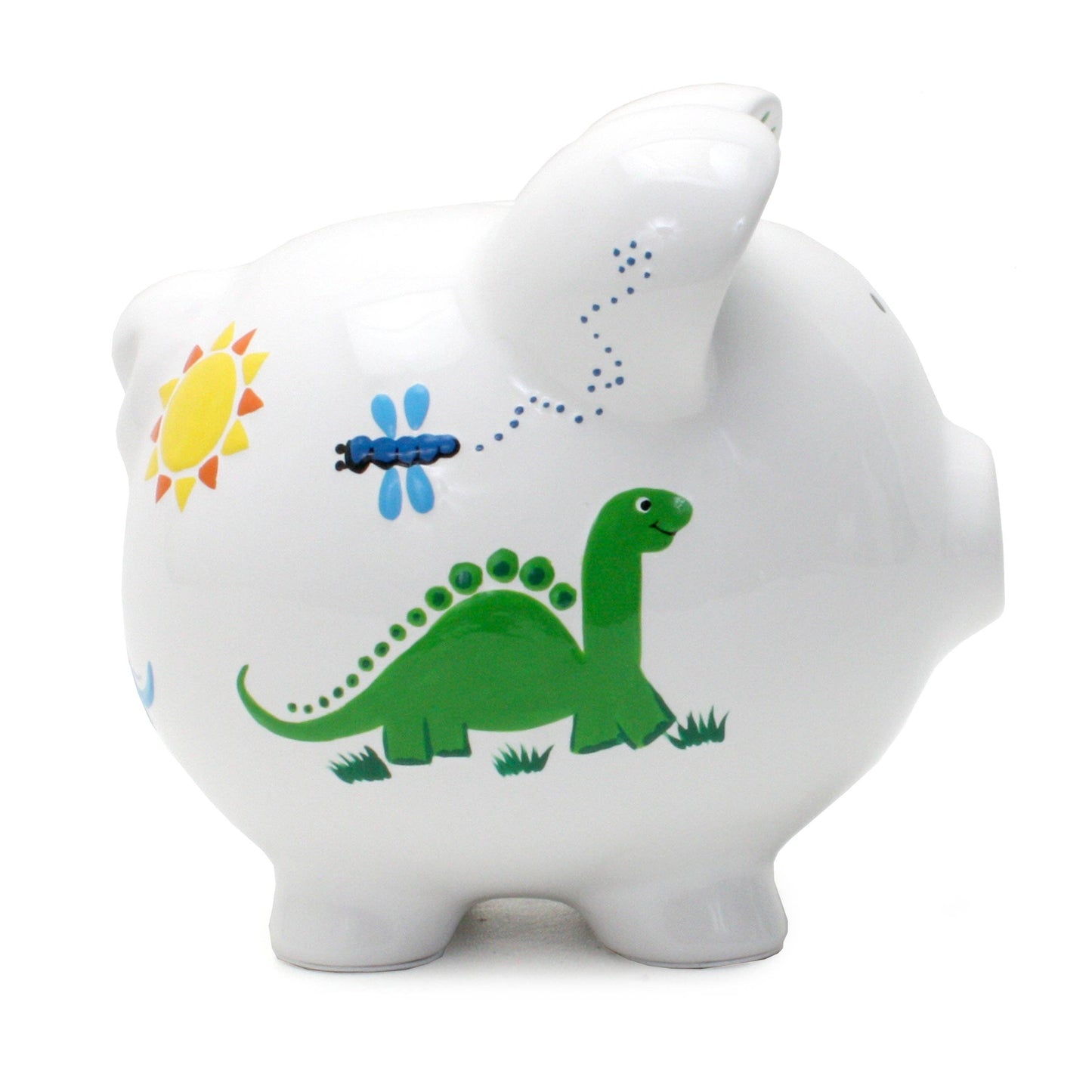 Dinosaurs & Dragonflies Large Piggy Bank