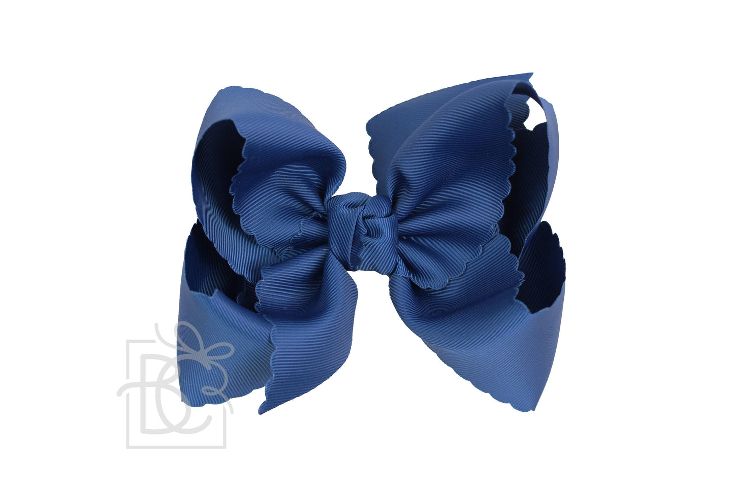 SCALLOPED EDGE BOW