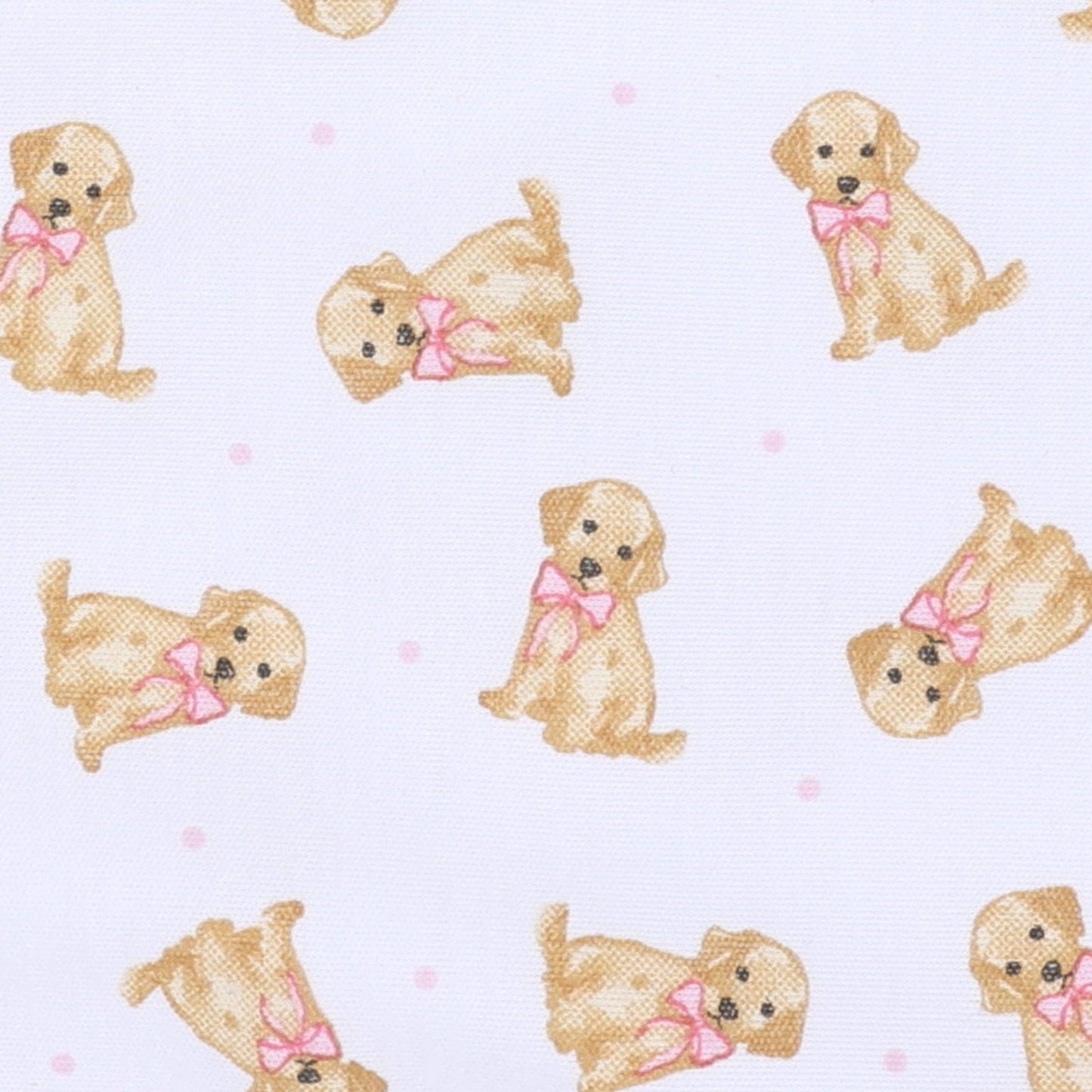Sweet Golden Print Bubble - Pink