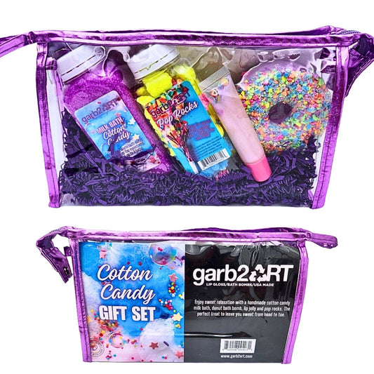 Fizz Gift Set | Cotton Candy Bath Bomb