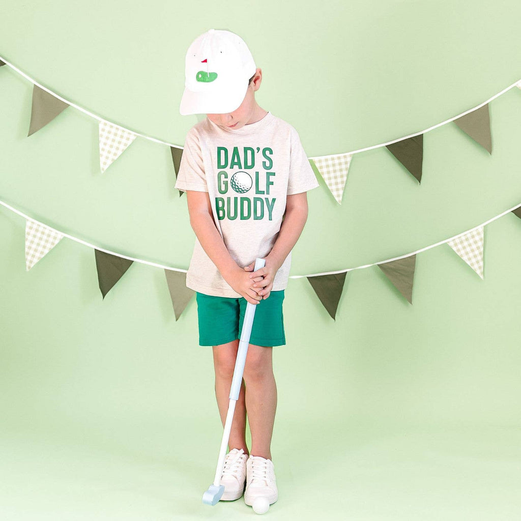 Golf Tee Front Flag Patch Baseball Hat - Kids Hair Accessory
